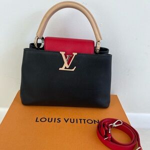 Limited edition Capucines MM hand & shoulder/crossbody bag